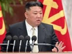 North Korean leader Kim Jong Un attends the 7th enlarged plenary meeting of the 8th Central Committee of the Workers' Party of Korea (WPK) in Pyongyang, North Korea,