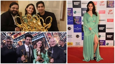 Alia Bhatt attended the Zee Cine Awards on Sunday. Alia Bhatt attended the Zee Cine Awards on Sunday.