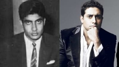Fans think Amitabh Bachchan looks like Abhishek Bachchan in this throwback photo. Fans think Amitabh Bachchan looks like Abhishek Bachchan in this throwback photo.