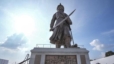 Karnataka revenue minister R Ashoka said that the statues Basavanna and Kempegowda will be unveiled on March 23 (PTI) Karnataka revenue minister R Ashoka said that the statues Basavanna and Kempegowda will be unveiled on March 23 (PTI)