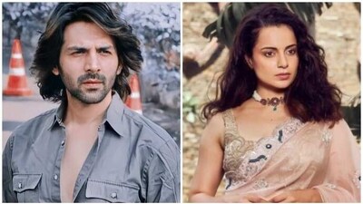 Kartik Aaryan responded to Kangana Ranaut's praise during a recent event. Kartik Aaryan responded to Kangana Ranaut's praise during a recent event.