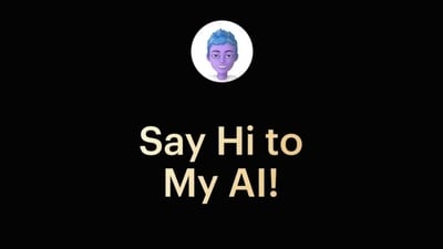 Snapchat's My AI chatbot (newsroom.snap.com) Snapchat's My AI chatbot (newsroom.snap.com)