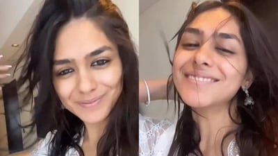 Mrunal Thakur's fan gave her a marriage proposal on her Instagram post. Mrunal Thakur's fan gave her a marriage proposal on her Instagram post.