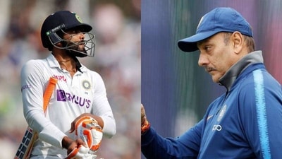 Ravindra Jadeja; Ravi Shastri Ravindra Jadeja; Ravi Shastri