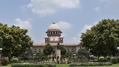 The Supreme Court said it is the for Parliament to take a call on debarring tainted candidates from contesting polls and that no such injunction could be issued by a court in absence of pertinent law. (HT File Photo) The Supreme Court said it is the for Parliament to take a call on debarring tainted candidates from contesting polls and that no such injunction could be issued by a court in absence of pertinent law. (HT File Photo)