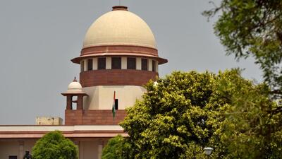 The two-judge bench of the Supreme Court dismissed petitions filed by a group of doctors, which sought putting off the NEET-PG exam (HT File Photo) The two-judge bench of the Supreme Court dismissed petitions filed by a group of doctors, which sought putting off the NEET-PG exam (HT File Photo)