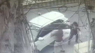 A CCTV video of Friday's murder (ANI) A CCTV video of Friday's murder (ANI)