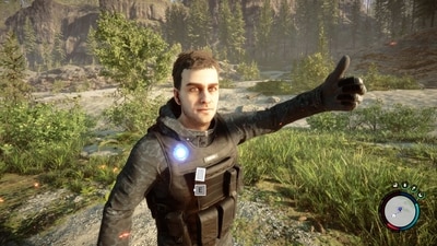 Kelvin the AI companion in Sons of the Forest
