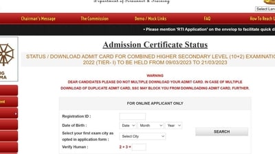 SSC CHSL admit card 2023 released on regional websites SSC CHSL admit card 2023 released on regional websites