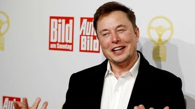 Tesla CEO Elon Musk arrives on the red carpet for the automobile awards "Das Goldene Lenkrad" in Berlin. (File/Reuters)