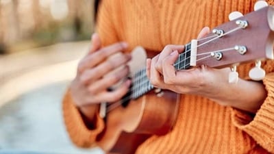 Practice regularly: Like any skill, learning ukulele takes time and practice. Try to practice for at least 20-30 minutes every day, and gradually increase the amount of time as you improve. Consistency is key when it comes to making progress. (Unsplash) Practice regularly: Like any skill, learning ukulele takes time and practice. Try to practice for at least 20-30 minutes every day, and gradually increase the amount of time as you improve. Consistency is key when it comes to making progress. (Unsplash)