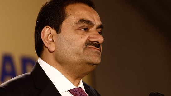 Gautam Adani, billionaire and chairman of Adani Group, during an event at the Port of Haifa in Haifa, Israel. (Bloomberg)