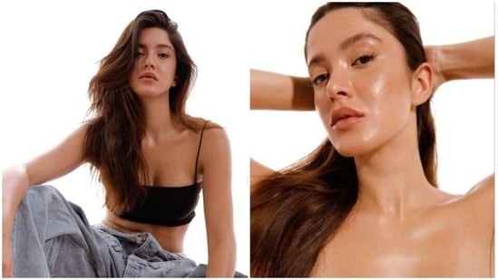 Nothing to see here. Just glimpses of Shanaya Kapoor's 'good skin kinda day' (Instagram/@shanayakapoor02)