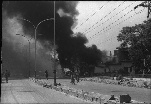 Riots in Delhi in November 1984. (HT Photo) Riots in Delhi in November 1984. (HT Photo)