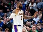 Los Angeles Lakers forward LeBron James 