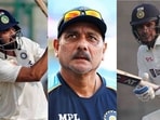 KL Rahul; Ravi Shastri; Shubman Gill KL Rahul; Ravi Shastri; Shubman Gill