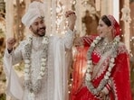 Filmmaker Abhishek Pathak and Shivaleeka Oberoi had a lavish wedding ceremony. The bride decked up in red and the groom in white for the wedding celebrations.&nbsp;