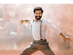 Jr NTR in a still from RRR. Jr NTR in a still from RRR. 
