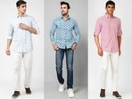 Shirts with good prints on them elevate the look. 