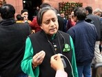 Congress Lok Sabha MP Shashi Tharoor. Congress Lok Sabha MP Shashi Tharoor.