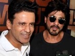 Manoj Bajpayee recalls his younger days with Shah Rukh Khan in Delhi.