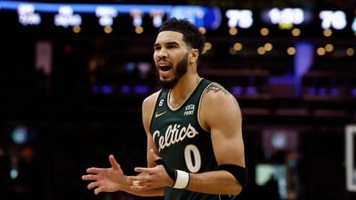 Boston Celtics forward Jayson Tatum (0). (USA TODAY Sports)