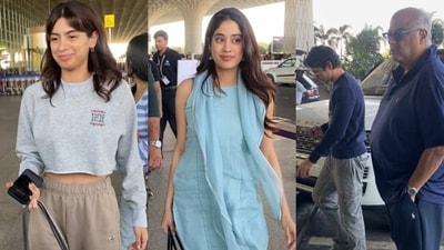 Rumoured boyfriend Shikhar Pahariya joined the Kapoor family on their vacation. Rumoured boyfriend Shikhar Pahariya joined the Kapoor family on their vacation.