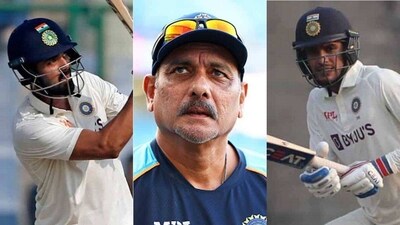 KL Rahul; Ravi Shastri; Shubman Gill KL Rahul; Ravi Shastri; Shubman Gill