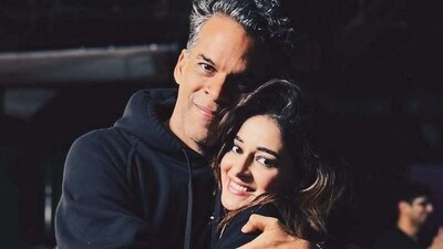 Director Vikaramditya Motwane with Ananya Panday. Director Vikaramditya Motwane with Ananya Panday.