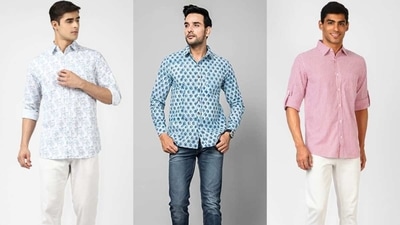 Shirts with good prints on them elevate the look.