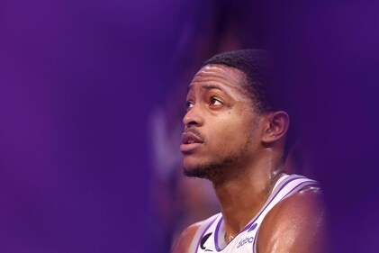 De'Aaron Fox #5 of the Sacramento Kings. (Getty Images via AFP) De'Aaron Fox #5 of the Sacramento Kings. (Getty Images via AFP)