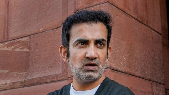 BJP MP Gautam Gambhir at Parliament House complex during the Winter Session, in New Delhi, Monday, Dec. 19, 2022. (PTI Photo/Manvender Vashist Lav)