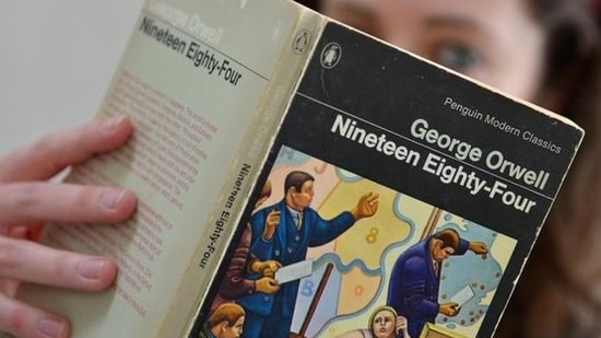 5. 1984 by George Orwell: This dystopian novel is set in a totalitarian society in which citizens are constantly monitored and controlled. The novel is a warning against the dangers of totalitarianism, and it has become a classic of political literature.(File photo)