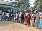 Meghalaya recorded over 81 per cent polling on February 27. Polling across 3419 polling stations in Meghalaya went to polls. (ANI Photo)