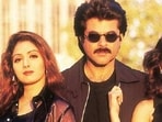 Actors Anil Kapoor, late Sridevi and Urmila Matondkar starred in Judaai. Actors Anil Kapoor, late Sridevi and Urmila Matondkar starred in Judaai.