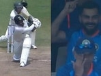 Kohli was all smiles as Umesh hit his second six of the day. Kohli was all smiles as Umesh hit his second six of the day.