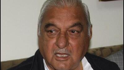 Bhupinder Hooda condemns lathicharge on village heads in Haryana