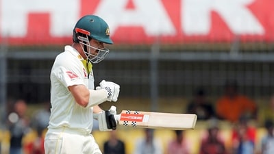 The fall of the early wicket made it look like Australia could collapse just the way India did. (ANI) The fall of the early wicket made it look like Australia could collapse just the way India did. (ANI)
