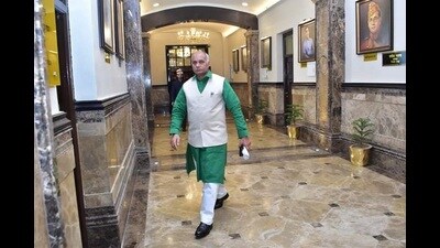 Dharampal Singh said that the U.P. government has struck off the names of ineligible beneficiaries. (Twitter)