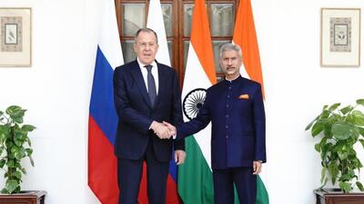 EAM S Jaishankar (right) and visiting Russian foreign minister Sergey Lavrov held talks in New Delhi (Twitter/@DrSJaishankar) EAM S Jaishankar (right) and visiting Russian foreign minister Sergey Lavrov held talks in New Delhi (Twitter/@DrSJaishankar)