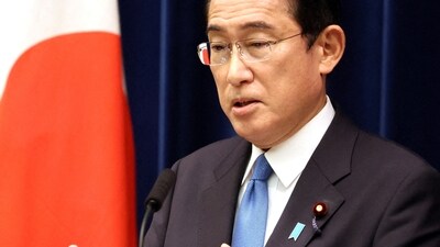 Japan PM Fumio Kishida: Japanese Prime Minister Fumio Kishida speaks. (Reuters)