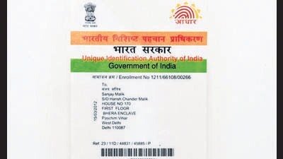 Ludhiana deputy commissioner Surabhi Malik said citizens whose Aadhaar card was generated over 10 years ago must revalidate details by updating proof of identity and address to avail government services (HT Photo)