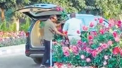Police has also seized the car. (FIle HT photo) Police has also seized the car. (FIle HT photo)