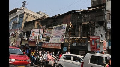 Pune, India - February 14, 2021: Bhide Wada, India's first girls's school opened by Savitribai Phule on Shivaji Road, Budhwar Peth lying in a state of disrepair and complete apathy in Pune, India, on Sunday, February 14, 2021. (Photo by Ravindra Joshi/HT PHOTO) (Ravindra Joshi/HT Photo)