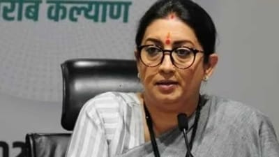 The minister of minority affairs Smriti Irani was replying to a question in Lok Sabha. (PTI file photo) (HT_PRINT) The minister of minority affairs Smriti Irani was replying to a question in Lok Sabha. (PTI file photo) (HT_PRINT)