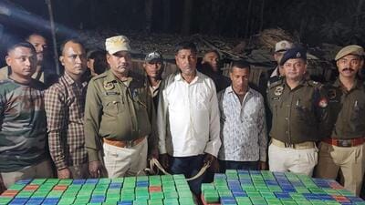 The arrested persons have been identified and both are residents of Natun Ramnagar Part-IV village. (HT photo) The arrested persons have been identified and both are residents of Natun Ramnagar Part-IV village. (HT photo)