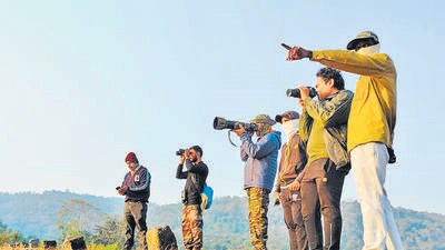 The project is intended not just for sighting, but also to learn about the migratory pattern, their habitats etc. We are also conducting the comparative analysis of the birds sighted earlier so that appropriate measures and policy decisions can be taken towards the conservation and preservation of the species (HT Photo) The project is intended not just for sighting, but also to learn about the migratory pattern, their habitats etc. We are also conducting the comparative analysis of the birds sighted earlier so that appropriate measures and policy decisions can be taken towards the conservation and preservation of the species (HT Photo)