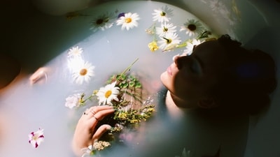 Add it to your bath: Add a few drops of jasmine essential oil to your bath for a calming and relaxing soak. (Unsplash) Add it to your bath: Add a few drops of jasmine essential oil to your bath for a calming and relaxing soak. (Unsplash)