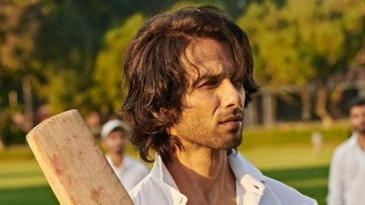 Shahid Kapoor in a still from Jersey. Shahid Kapoor in a still from Jersey.