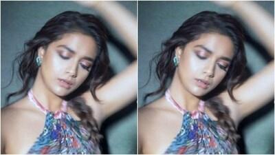 Styled by fashion stylist Archa Mehta, Keerthy wore her tresses into a messy braid with a side part as she posed for the cameras. (Instagram/@keerthysureshofficial) Styled by fashion stylist Archa Mehta, Keerthy wore her tresses into a messy braid with a side part as she posed for the cameras. (Instagram/@keerthysureshofficial)